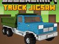 Logħba Blockcraft Truck Jigsaw onlajn
