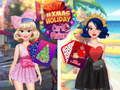 Logħba #Xmas Holiday Card Maker onlajn