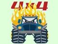 Logħba Monster Trucks Paġni tal-kulur  onlajn