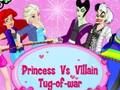 Logħba Princess Vs. Villains tug-of-war onlajn