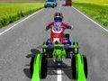 Logħba ATV Quad Bike Traffic Racer onlajn