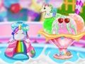 Logħba Unicorn Ice Cream Corn Maker onlajn