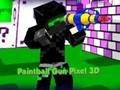 Logħba Paintball Gun Pixel 3D onlajn