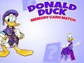 Logħba Taqbila tal-karta tal-memorja Donald Duck  onlajn