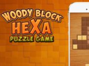 Logħba Puzzle tal-hexa blokka tal-injam onlajn