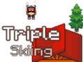 Logħba Triple Skiing 2d onlajn