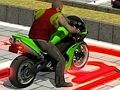 Logħba Superhero City Bike Parking Game 3D onlajn
