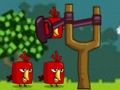 Logħba Angry Birds vs Ħnieżer  onlajn