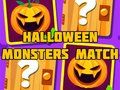 Logħba Match Monsters Halloween onlajn