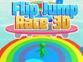 Logħba Flip Jump Race 3D onlajn