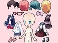 Logħba Chibi Anime Princess Doll onlajn