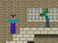 Logħba Noob vs zombies 3 onlajn