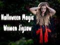 Logħba Halloween Magic Women Jigsaw onlajn