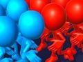Logħba Konti Masters: Clash Pusher 3D onlajn