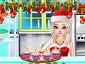 Logħba Sister Princess Christmas Cupcake Maker onlajn