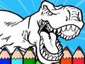 Logħba Kulur Dinos Għat-Tfal  onlajn