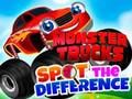 Logħba Monster Trucks Issib id-Differenza  onlajn