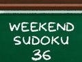 Logħba Weekend Sudoku 36 onlajn