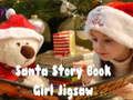 Logħba Jigsaw Girl Book Story Santa  onlajn