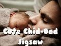 Logħba Ħelu Child-Dad Jigsaw  onlajn