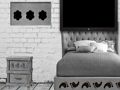 Logħba Iswed u abjad House Escape  onlajn