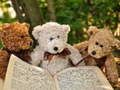 Logħba Cuddly Three Teddy Jigsaw onlajn