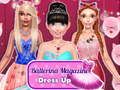 Logħba Ballerina Magazine Dress Up onlajn