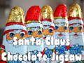 Logħba Jigsaw taċ-ċikkulata ta' Santa Claus  onlajn
