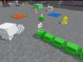 Logħba Slither Blocky Snake 3D onlajn