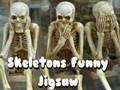 Logħba Skeletri Jigsaw Umoristiċi  onlajn