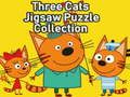 Logħba Tliet Сats Jigsaw Puzzle Ġbir  onlajn