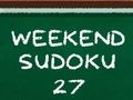 Logħba Sudoku ta' tmiem il-ġimgħa 27  onlajn