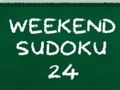 Logħba Weekend Sudoku 24 onlajn