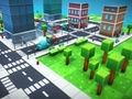 Logħba Pixel City Runner 3D onlajn