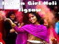 Logħba Indjan Girl Holi Jigsaw  onlajn