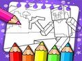 Logħba Ktieb tal-kulur ta' Minecraft  onlajn