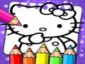 Logħba Hello Kitty Ktieb Kulur  onlajn