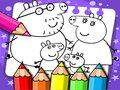 Logħba Ktieb tal-kulur ta' Peppa Pig  onlajn