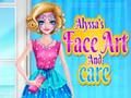 Logħba Alyssa's Face Art u kura  onlajn