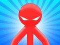 Logħba Red Stickman vs Monster School onlajn