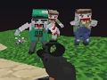 Logħba PGA6 Ġlieda kontra Pixel Vettura Zombies  onlajn
