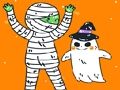 Logħba Monsters ta 'Halloween Jigsaw onlajn