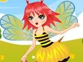 Logħba Bee Girl Dress Up onlajn