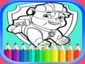 Logħba Ktieb tal-kulur tal-PAW Patrol  onlajn