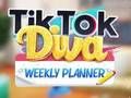 Logħba Tiktok Diva Weekly Planner onlajn