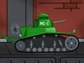 Logħba Tankijiet 2D: Gwerer tat-Tankijiet  onlajn
