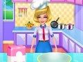 Logħba Id-Doughnut Delicious Rainbow ta' Chef Camilla  onlajn