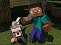 Logħba Minicraft: Avventura ta' Steve U Wolf  onlajn