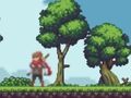 Logħba Xalpa Aħmar Platformer  onlajn