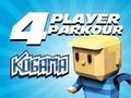 Logħba Kogama: 4 plejers parkour onlajn